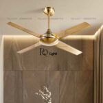 Quạt Trần Đèn Trang Trí Cao Cấp – QT54D/QT54V