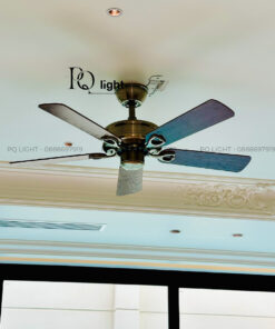 Quạt Trần Đèn Trang Trí Cao Cấp - QT34B/QT34D