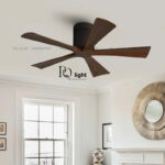 Quạt Trần Đèn Trang Trí Cao Cấp Cánh Gỗ – QT59