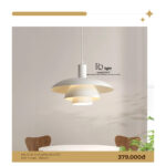 Đèn Thả Trang Trí Hình Bán Nguyệt 3 Lớp