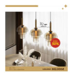 Đèn Thả Thủy Tinh Trang Trí TT70