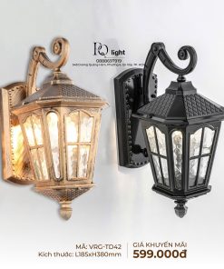 Đèn Treo Tường Vách Trang Trí Hiện Đại VRG-TD42