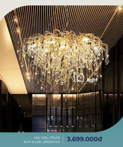 Đèn Thả Pha Lê Cao Cấp VRG-TPL05