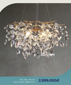 Đèn Thả Pha Lê Cao Cấp VRG-TPL07